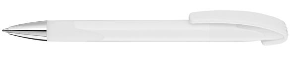 9403943 UMA 0-0122 SI UMA Look Grip SI kulepenn med trykk 1f Hvit/hvit 1000 stk